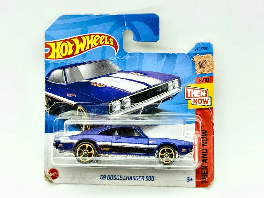 Dodge Charger 500 Hot Wheels 2023 THEN AND NOW 1:64 Muscle car Blister