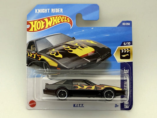 K.I.T.T. KNIGHT RIDER HW Screen Time Hot Wheels 2025 Czarny 1:64