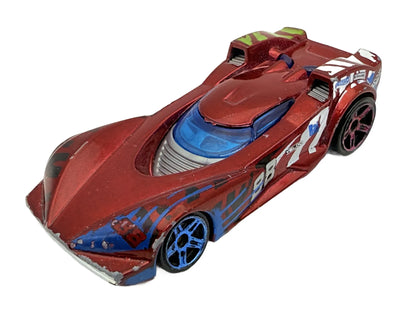 Scoopa Di Fuego Hot Wheels Czerwony 1:64