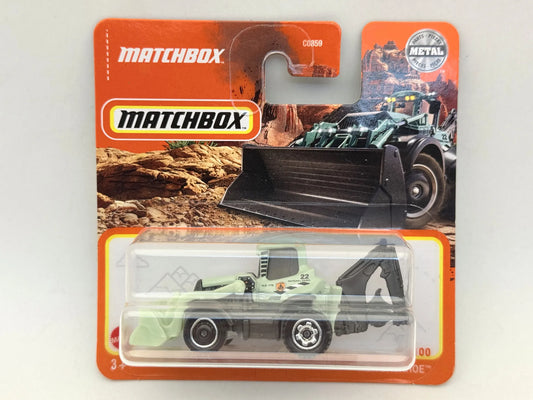 BMX Backhoe Superfast Matchbox 2021 Miętowy 1:64