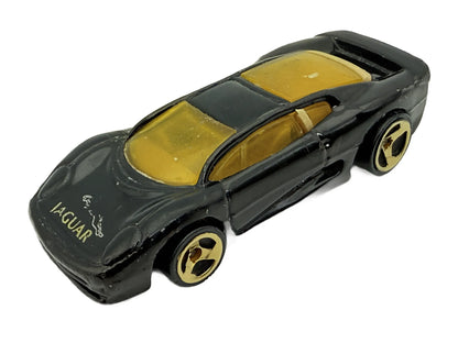 Jaguar Xj220, Hot Wheels 1992, die cast resoraki, 1:64, czarny