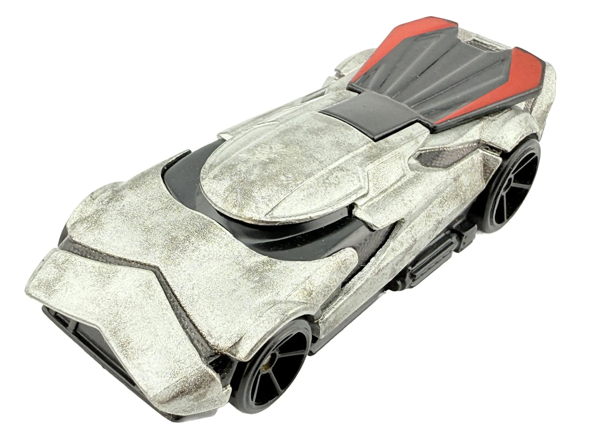 STAR WARS Captain Phasma, Hot Wheels 2015, Die cast CLR71, Srebrny, 1:64