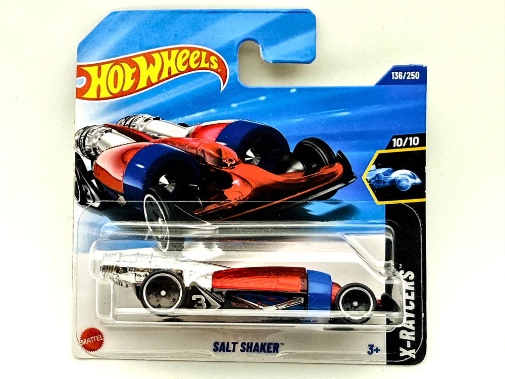 Salt Shaker Hot Wheels 2025 X-Raycers 1:64 3 Blister Srebrny