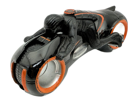 TRON LIGHT CYCLE, Disney Tron 1982 Czarny 1:64 CYCLE