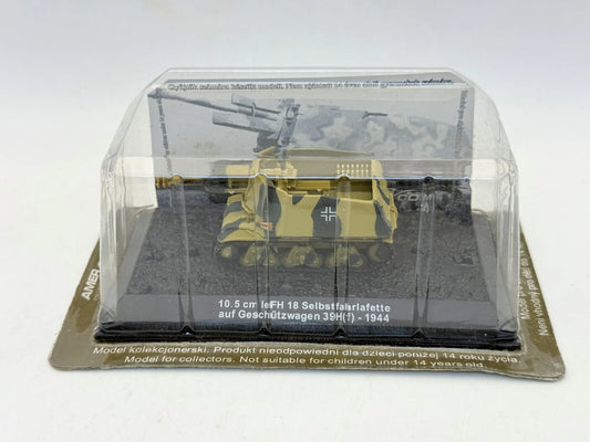 10.5 Cm Lefh 18 Auf Geschutzwagen 39Hf Tanks of the World AmerCom 1:72