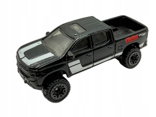 Chevrolet Silverado Trail Boss Lt Hot Wheels 2017 Czarny 1:64