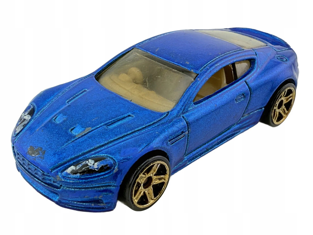Aston Martin Dbs Hot Wheels 2010 Niebieski 1:64