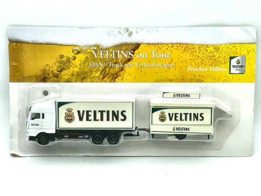 MAN Grell 1:87 Ciężarówka Promocyjna VELTINS Blister Biały