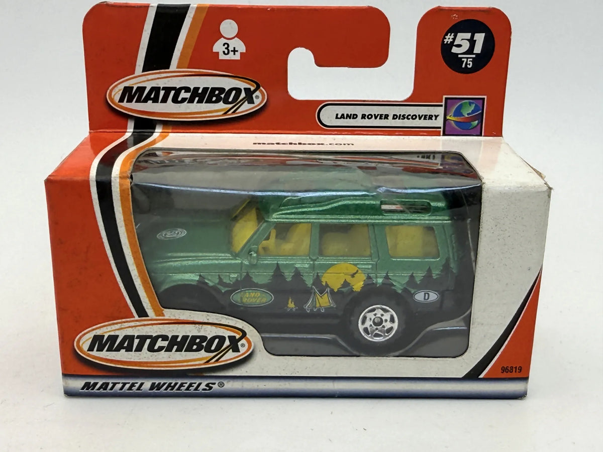 LAND ROVER DISCOVERY Mainline Matchbox 2001 Zielony 1:64