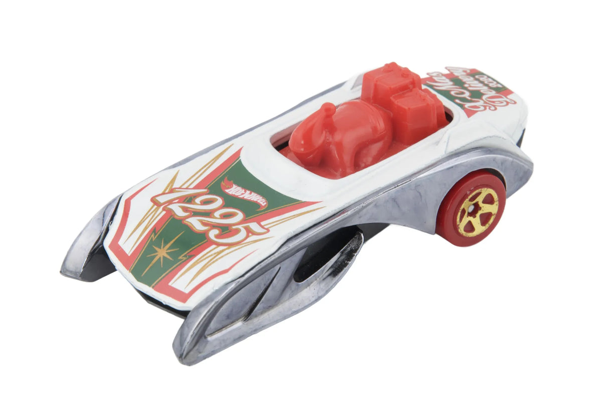Rockin' Santa Sled Hot Wheels Biały 1:64