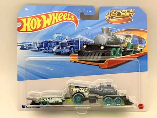 Nitro Rail Track Builder Hot Wheels 2025 Szary 1:64