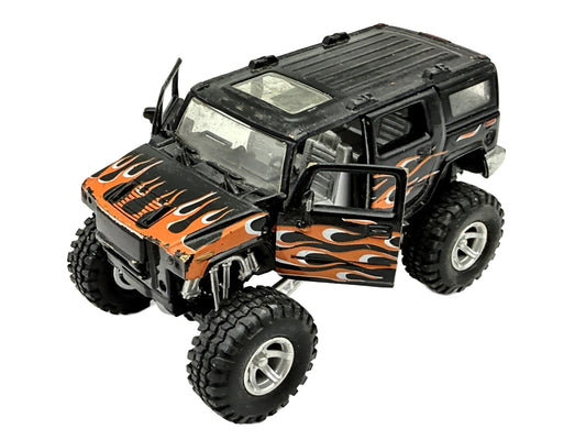 HUMMER H2 Kinsmart Czarny 1:34