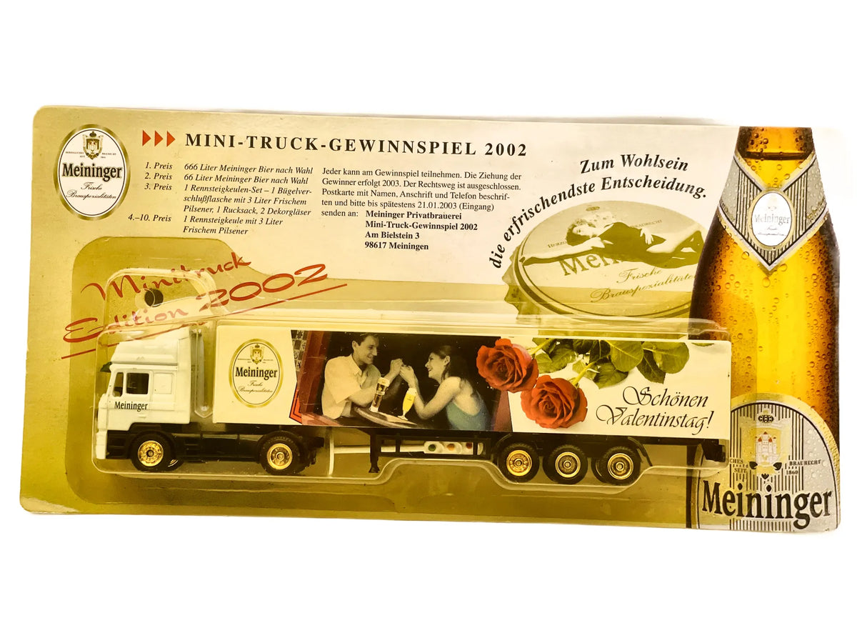 MAN TRUCK Grell 2002 1:87 Blister Meininger Mini-Truck-Gewinnspiel 2002