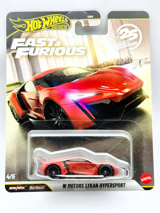 W Motors Lykan Hypersport Hot Wheels 2026 Fast & Furious 1:64 Blister