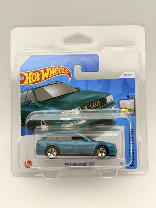 '94 AUDI AVANT RS2 Factory Fresh Hot Wheels 2024 Turkusowy 1:64 + Protektor