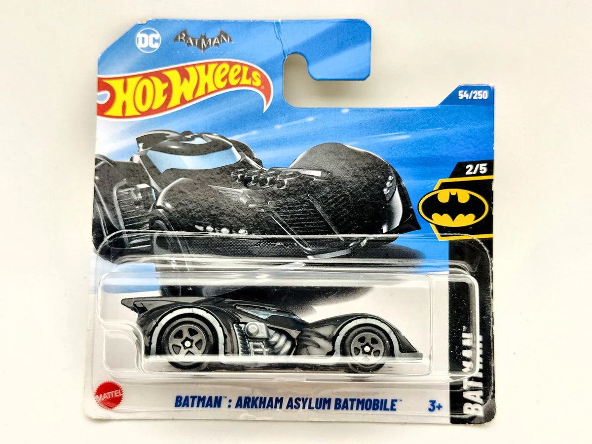 Batman Arkham Asylum Batmobile Hot Wheels 2025 Mainline 1:64 Blister Czarny