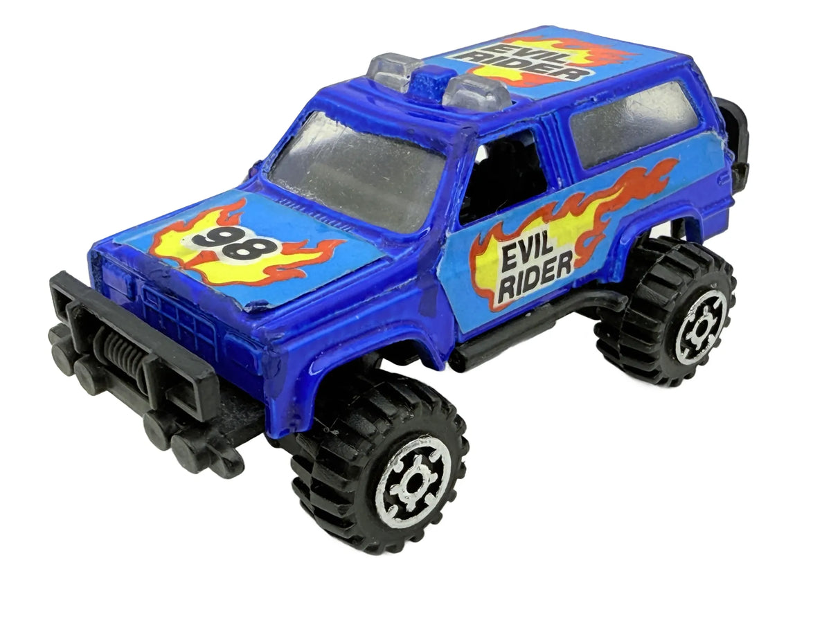 Samochód Terenowy Summer 1:64 Samochód terenowy EVIL RIDER Luzak Niebieski