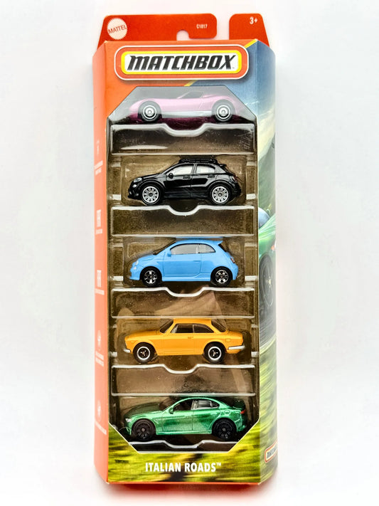 MBX Italian Roads Matchbox 2024 1:64 Blister Wielokolorowy
