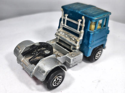 Scammell Crusader Tractor Matchbox 1973 Niebieski 1:64 Made in England – zdjęcie 3