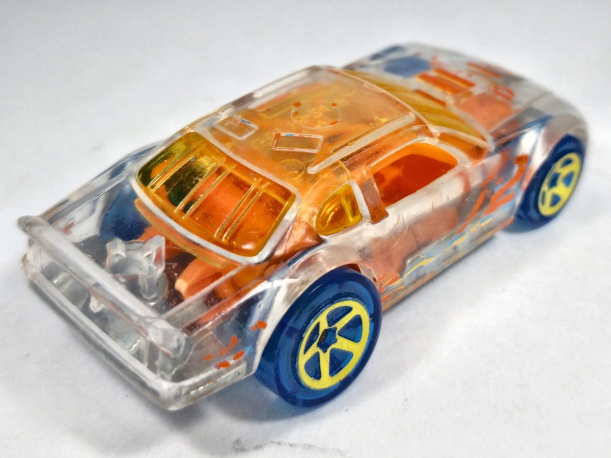 STOCKAR, Hot Wheels 2005, Die cast, Przezroczysty, 1:64, Resoraki – zdjęcie 3