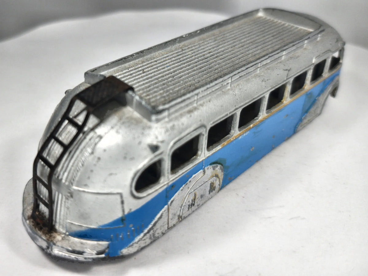 Autobus Autocar Isobloc Dinky Toys '50 Niebieski 1:72 Made in France – zdjęcie 3