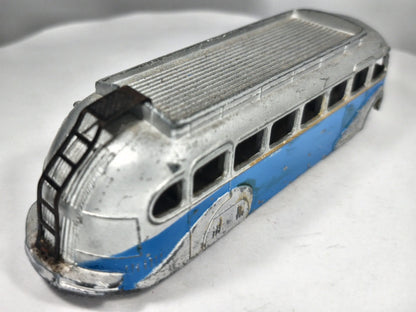 Autobus Autocar Isobloc Dinky Toys '50 Niebieski 1:72 Made in France – zdjęcie 3