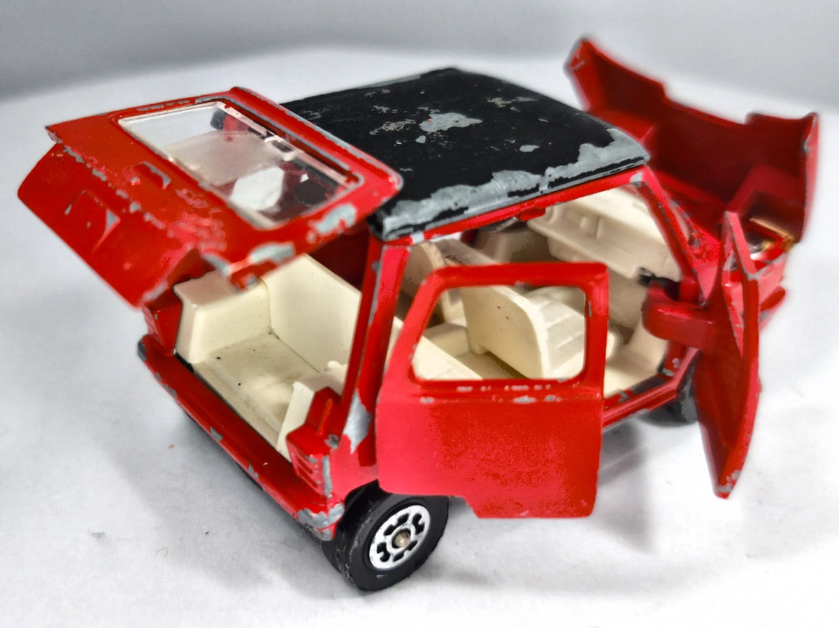 OSI DAF CITY CAR Mainline Majorette 1971 Czerwony 1:43 Made in France – zdjęcie 3