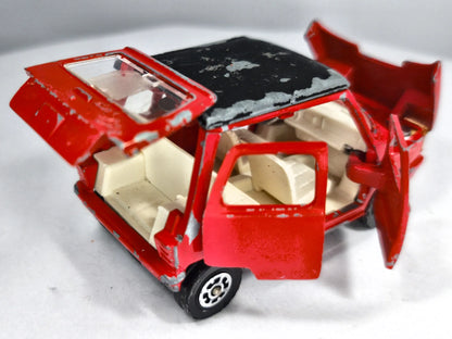 OSI DAF CITY CAR Mainline Majorette 1971 Czerwony 1:43 Made in France – zdjęcie 3