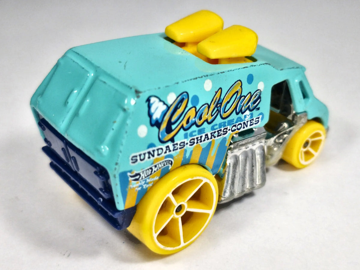 COOL ONE SHAKES Hot Wheels 2004 Turkusowy 1:64 – zdjęcie 3