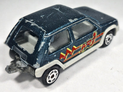 SUPERCINQ GT TURBO, Majorette 1980, France, 205, Metaliczny, 1:51, Resoraki – zdjęcie 3