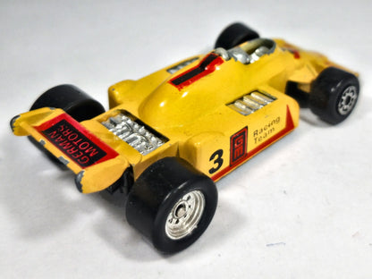 Bolid Formuła 1 Racing Team McToy Żółty 1:55 Vintage – zdjęcie 3