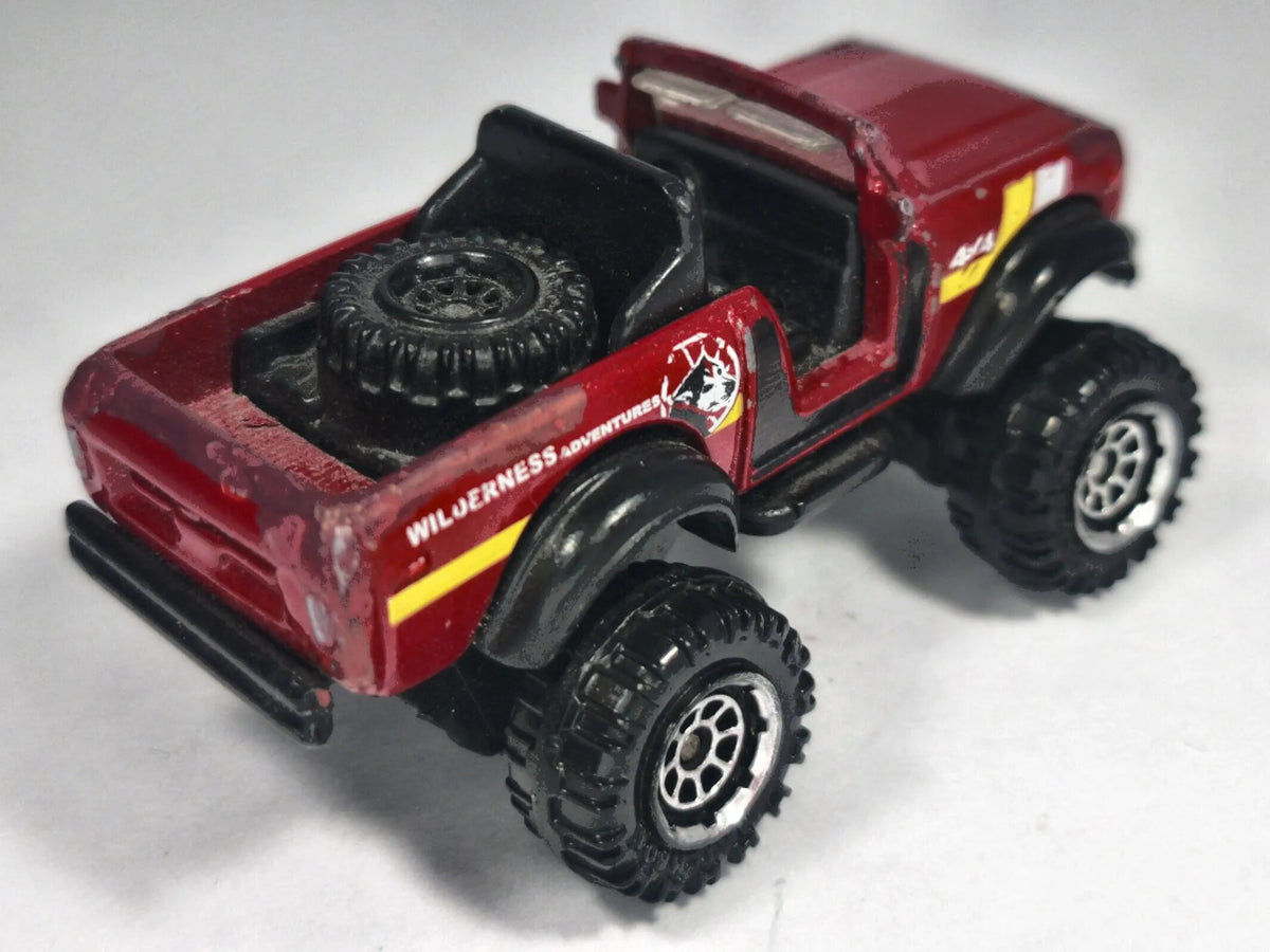 INTERNATIONAL SCOUT 4X4, Matchbox 2012, Die cast MB864, Czerwony, 1:64 – zdjęcie 3