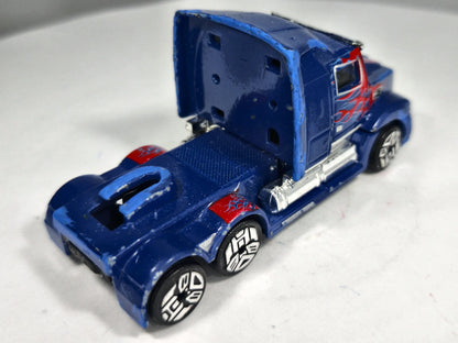 WESTERN STAR 5700 OPTIMUS PRIME Transformers Hasbro 2017 Niebieski 1:70 – zdjęcie 3
