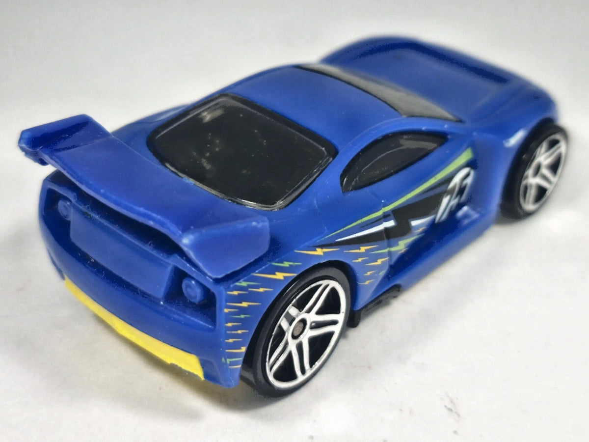 POWER RAGE, Hot Wheels, Die cast N44, Niebieski, 1:64, Resoraki – zdjęcie 3
