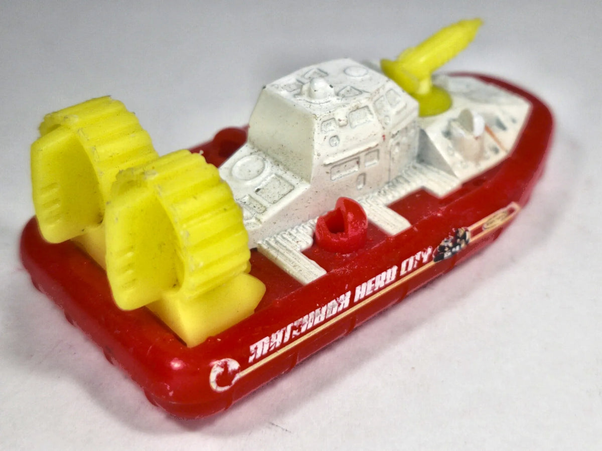 HOVERCRAFT, Matchbox 2000, Die cast, Czerwony, 1:100, Resoraki – zdjęcie 3