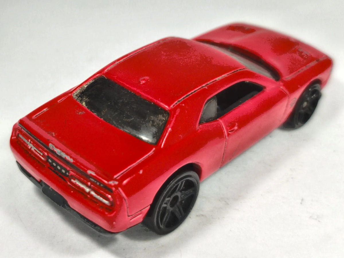 2015 Dodge Challenger Srt Hot Wheels 2014 Mainline 1:64 Luzak Muscle Car – zdjęcie 3