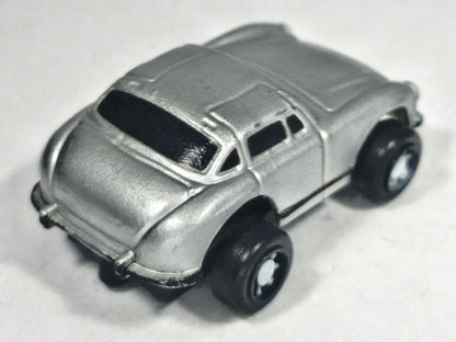 MERCEDES-BENZ 300 SL, Hasbro 1989-1992, Die cast, Srebrny, 1:75, Resoraki – zdjęcie 3