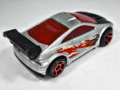 ID ASPHALT ASSAULT Hot Wheels x McDonald's 2005 Srebrny 1:64 – zdjęcie 3