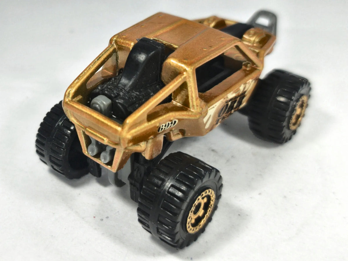Road Rider Matchbox 1991 1:64 Buggy Luzak Złoty – zdjęcie 3