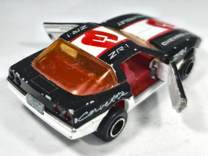 Chevrolet Corvette Majorette 1:57 Made in France 3 Luzak Biały – zdjęcie 3