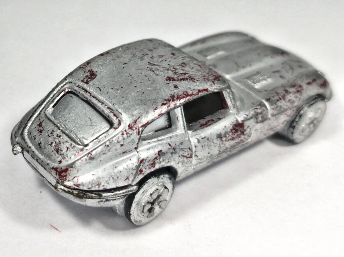 JAGUAR E TYPE 2+2 Playart '70 Srebrny 1:68 – zdjęcie 3