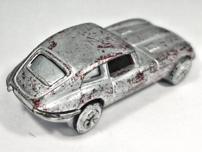 JAGUAR E TYPE 2+2 Playart '70 Srebrny 1:68 – zdjęcie 3
