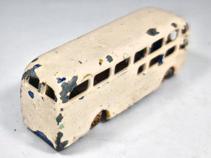 Autobus Piętrowy Bedford Coach Matchbox '40 Biały 1:72 Made in England – zdjęcie 3