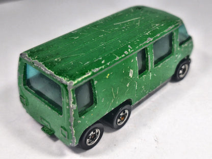 GMC MOTOR HOME, Hot Wheels 1977, Vintage Die cast, Zielony, 1:64, Resoraki – zdjęcie 3