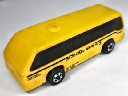 Autobus SCHOOL BUS Dynawheels Hot Wheels 1981 Żółty 1:63 – zdjęcie 3