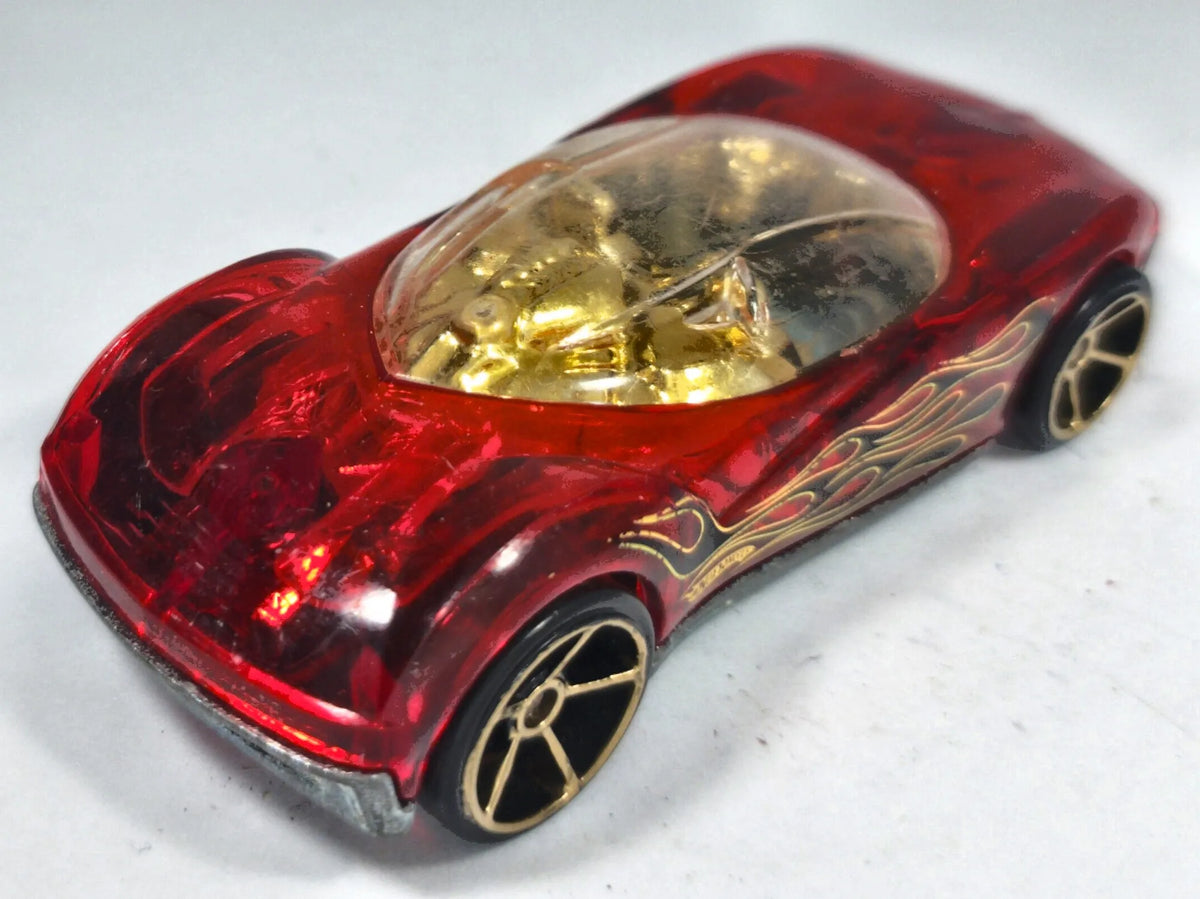 Phastasm Hot Wheels 2005 First Editions 1:64 Luzak Czerwony – zdjęcie 3