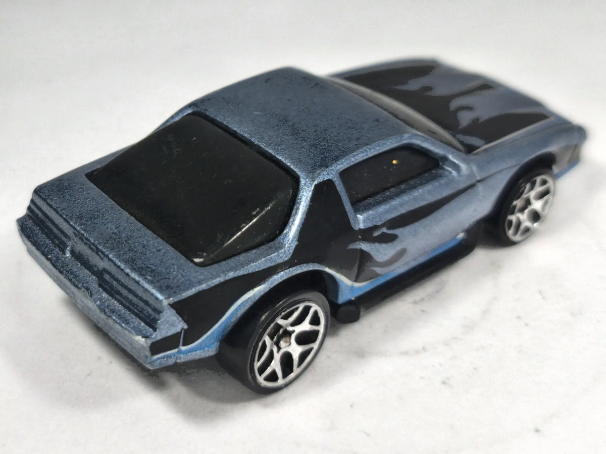Chevrolet Camaro Z28 Hot Wheels 1983 1:64 Luzak Niebieski Vintage Model – zdjęcie 3