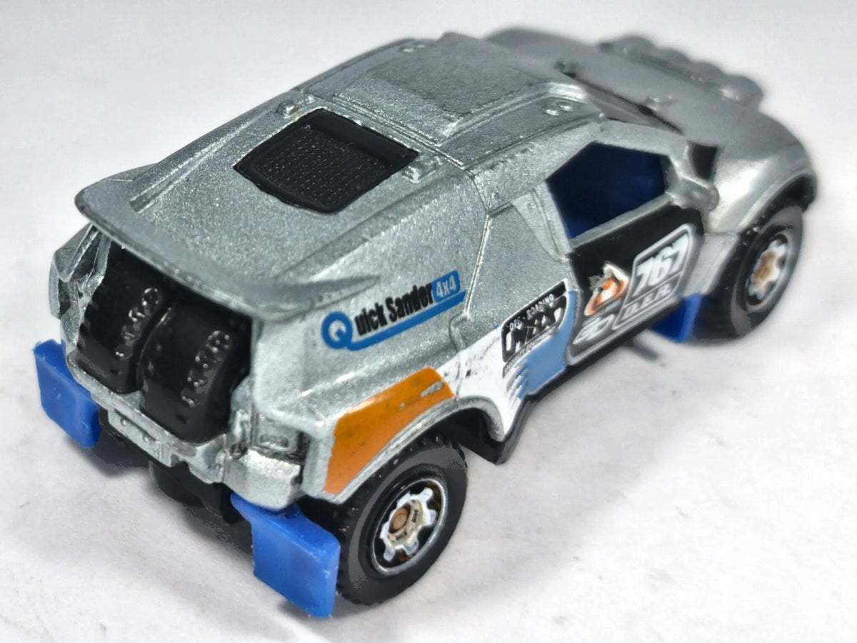 Quick Sander Matchbox 2008 1:64 Srebrny Off-Road – zdjęcie 3
