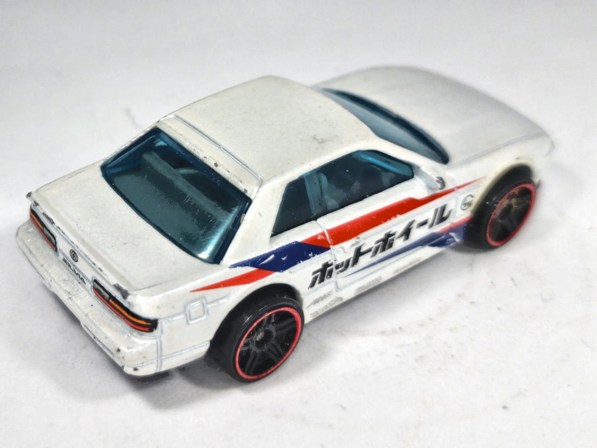 Nissan Silvia (S13) Hot Wheels 2019 HW J-IMPORTS 1:64 Luzak Srebrny – zdjęcie 3