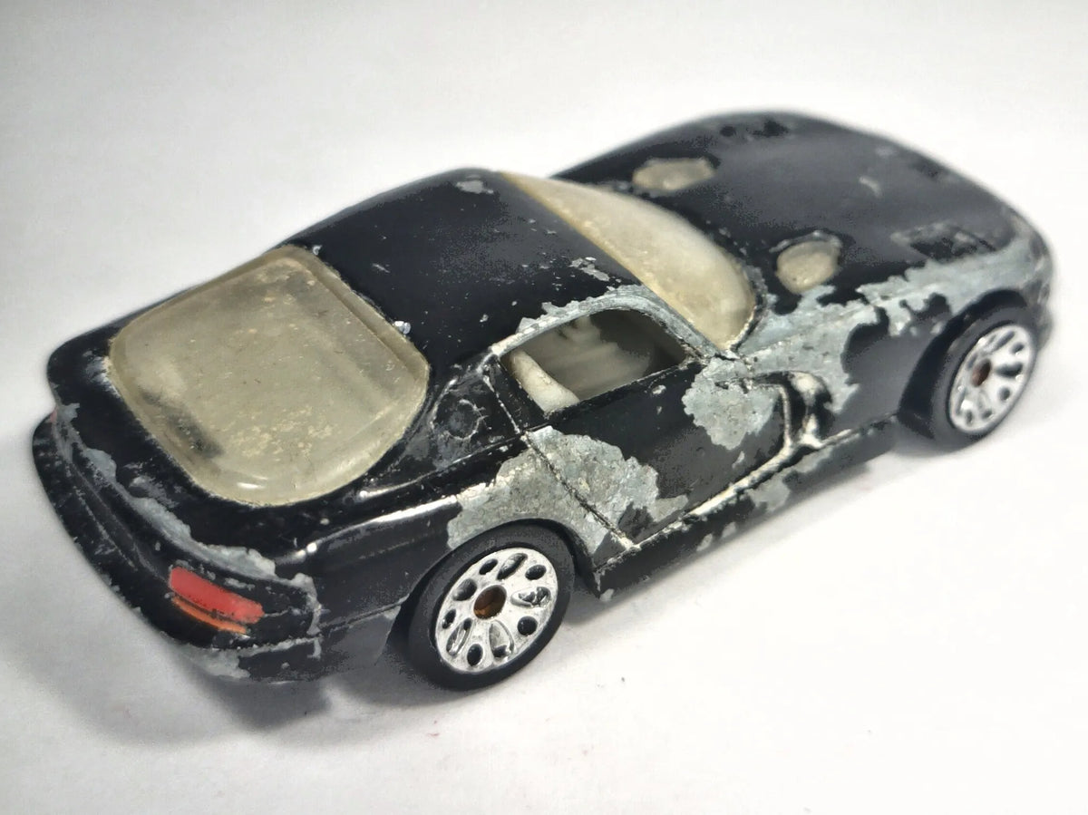 DODGE VIPER GTS, Matchbox 1996, Die cast, Czarny, 1:64, Resoraki – zdjęcie 3